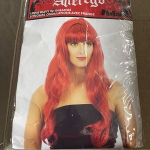 Alterego Hair | Bright Red Long Haired Wig | Color: Red